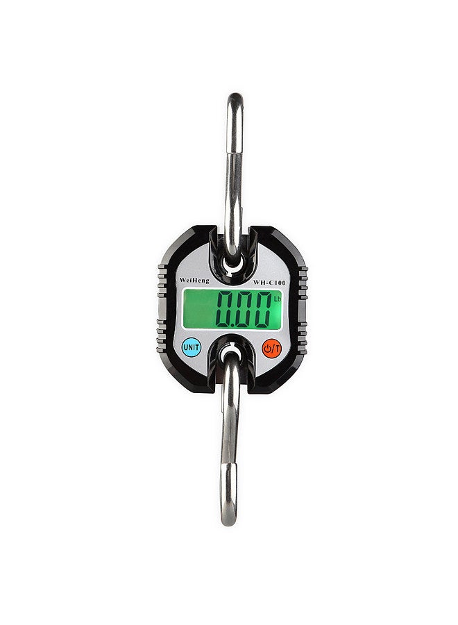 Mini Portable Electronic Scale, Digital Luggage Scale, Fish Scale, with Zero Tracking and Tare Function, 150kg Double-range Scale, Digital Hanging Scale