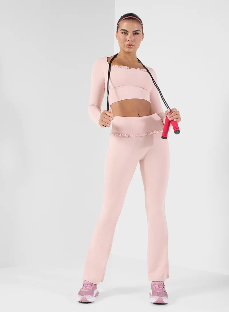 FRWD Frill Detail Sculpting Top