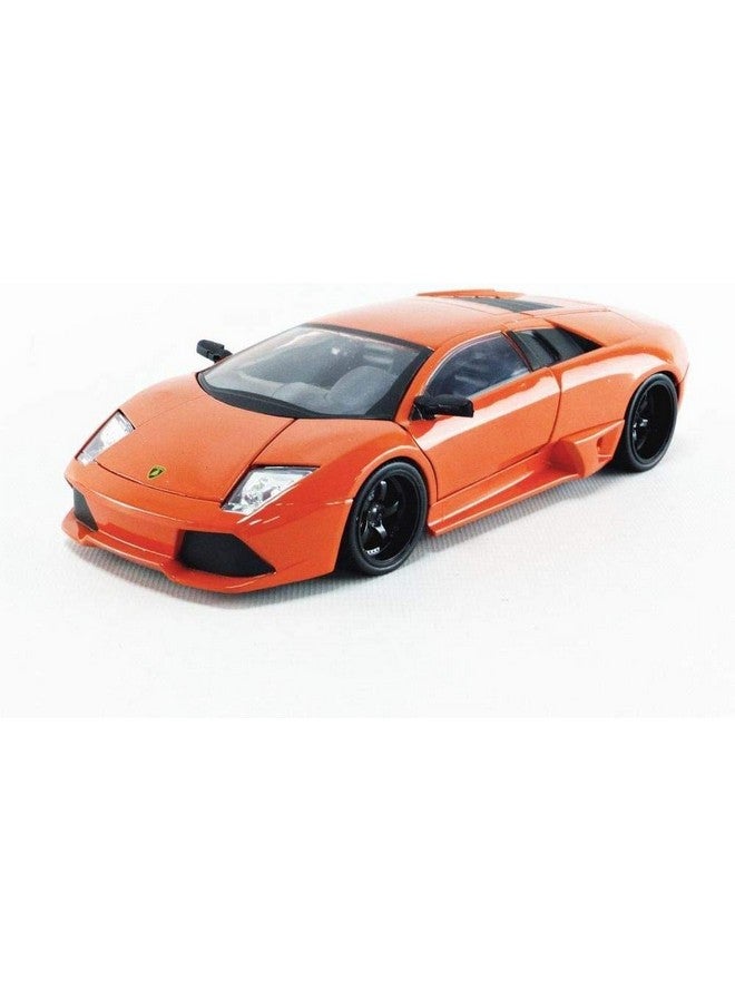 Jada Fast & Furious 1:24 Roman's Lamborghini Murcielago, Orange, Die-cast Car, Toys for Kids and Adults - Image 2