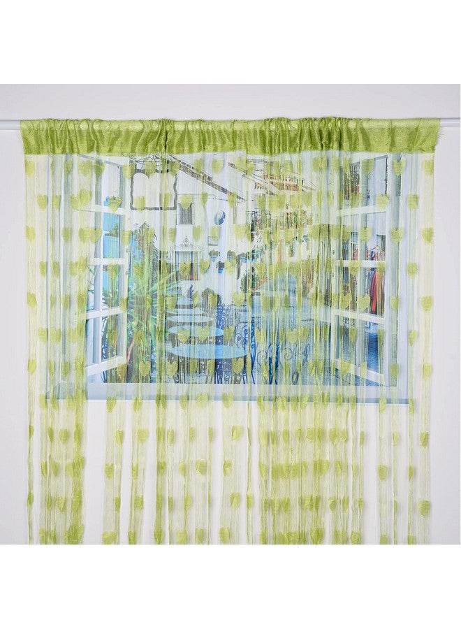 بينديا ستارة PINDIA المصنوعة من مادة البولي راتنج المزخرفة على شكل قلب مع جيب قضيب شبه شفاف - خضراء، بطول 6 أقدام - Image 3