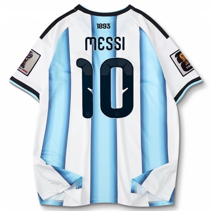 قميص لاعب أرجنتيني للمنزل والخارج في كأس العالم 2026 - رقم 10 ميسي - Image 2