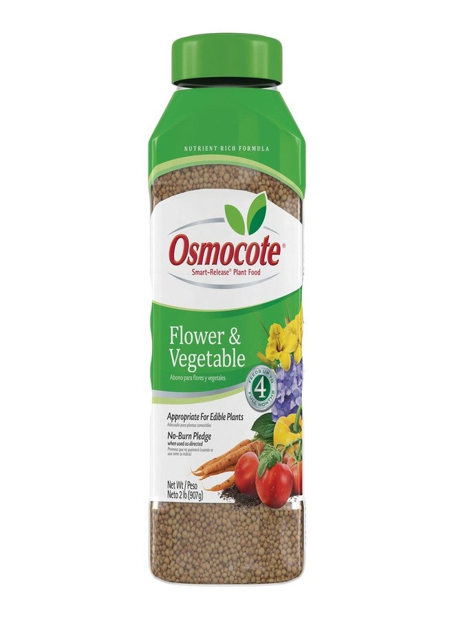 Osmocote 277260 Smart-Release Plant Food Flower & Vegetable, 2lb, Brown - Image 1