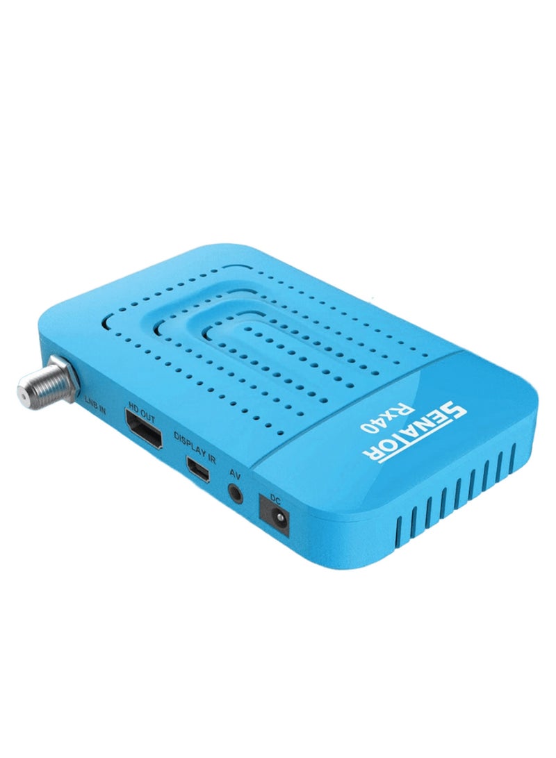 Digital Satellite Receiver Mini HD RX40 - Blue