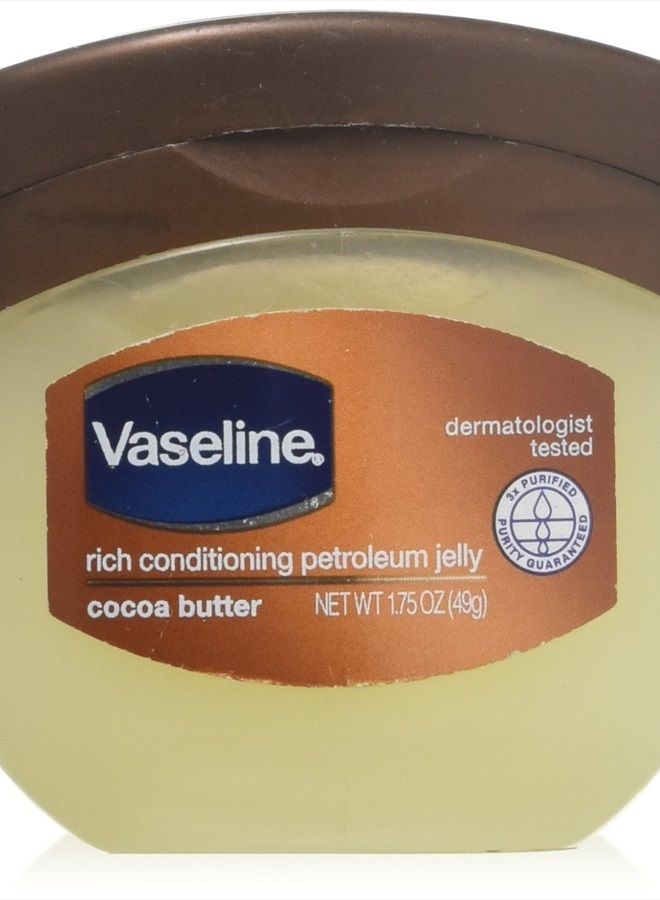 Vaseline جيل البترول بزبدة الكاكاو 1.75 أونصة (عبوة من 6)