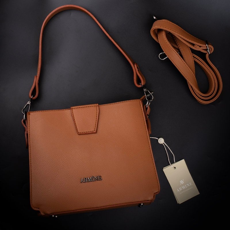 Armine Taba Square Small Size Women's Handbag  - Image 5