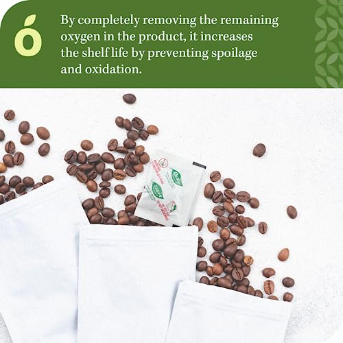 OXYGONE 100 CC [80 Packets] Premium Oxygen Absorbers for Food Storage, Oxygen Absorbers(2 Bag of 40 Packets) - ISO 9001 Certified Facility Manufactured - Image 4