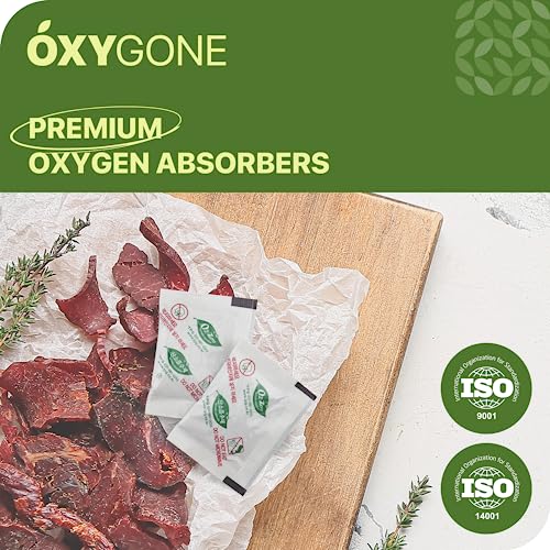 OXYGONE 100 CC [80 Packets] Premium Oxygen Absorbers for Food Storage, Oxygen Absorbers(2 Bag of 40 Packets) - ISO 9001 Certified Facility Manufactured - Image 3