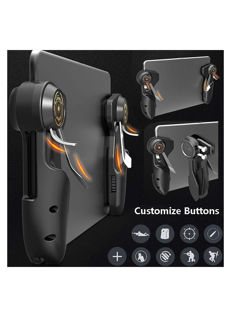 Memo Tablet Game Joystick Trigger Handle 6 Finger L1R1 Shooter Fire Aim Button Controller for iPad Tablet PUBG Game Accessories  - Image 2
