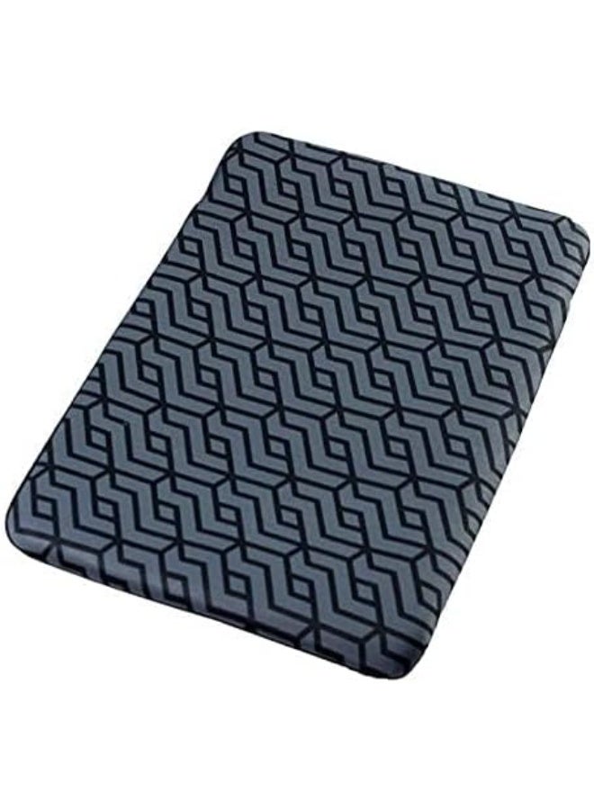 HP 14-inch Notebook Carrying Case Sleeve, Geometric Pattern - Black/Gray - Image 1