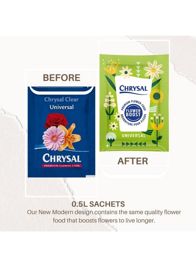 CHRYSAL Chrysal Flower Food -100 Packets  - Image 2