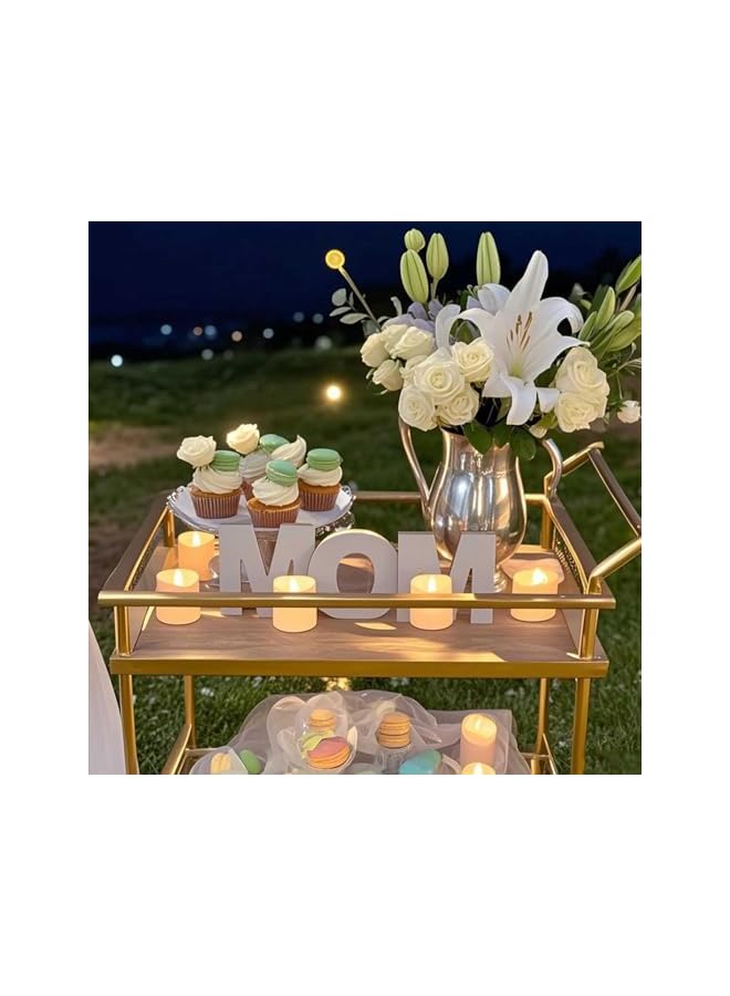 The Bros Tea Lights Battery Operated Candle 12 Pack Electric Fake Candle Flameless Flickering Candles Electric Battery Operated LED Tea Light Sets for Holiday Birthday Home Decor and Gifts -Warm White - Image 5