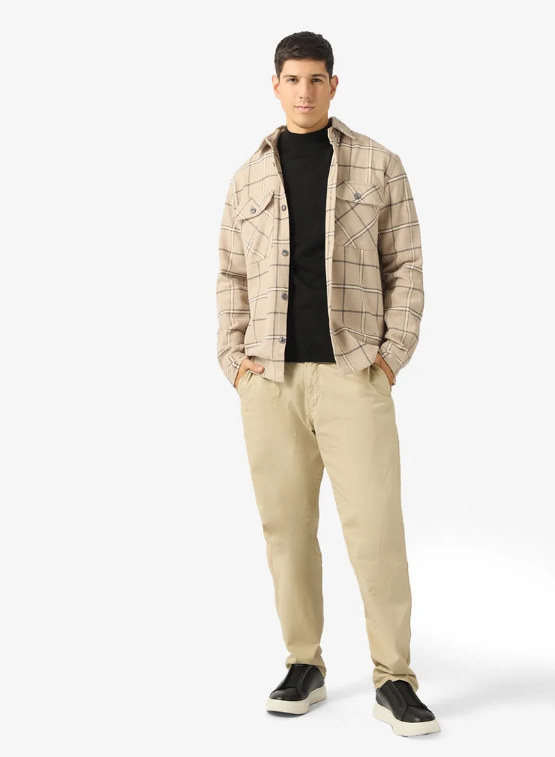 Robert Wood  Casual Turtle Neck Pullover Sweater for Men | Best Price UAE