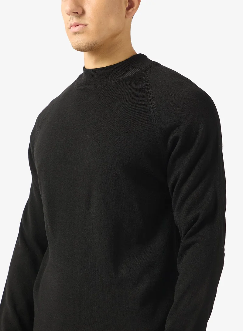 Robert Wood  Casual Turtle Neck Pullover Sweater for Men | Best Price UAE