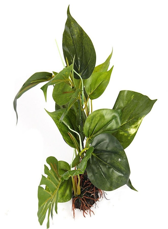 CNZ Aquarium Fish Tank 10" Green Lifelike Underwater Plastic Plant Aquatic Water Grass Decor - Image 2