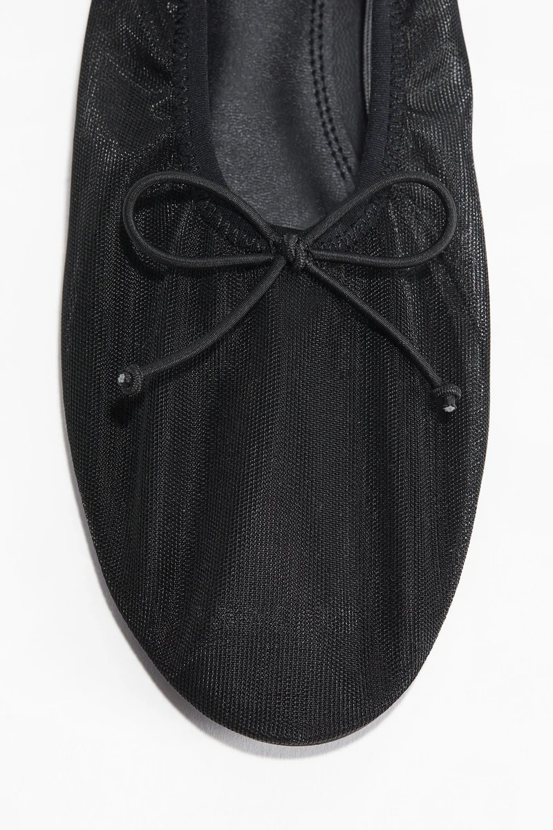 اتش اند ام حذاء باليه من الشبك