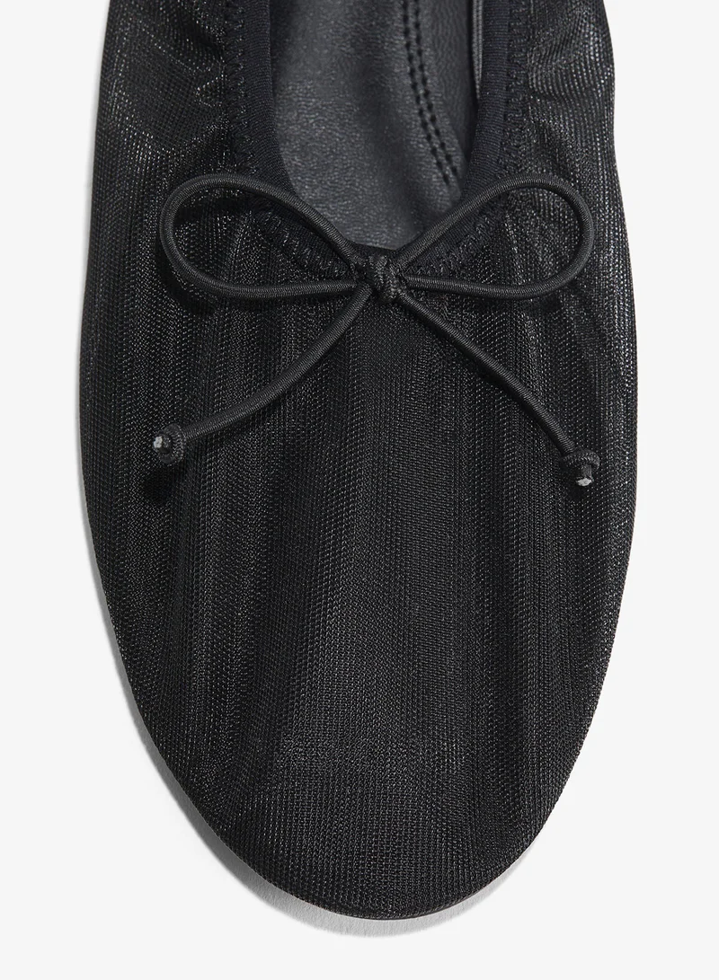 H&M Mesh ballet pumps