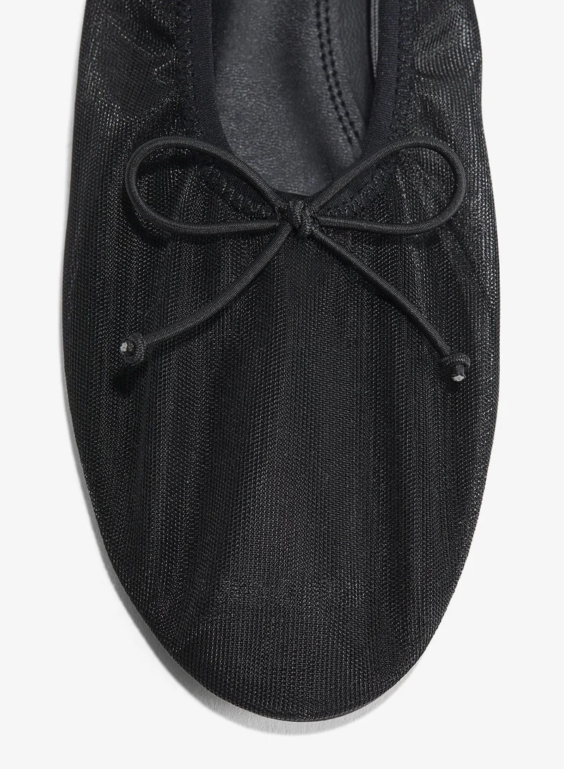H&M Mesh ballet pumps