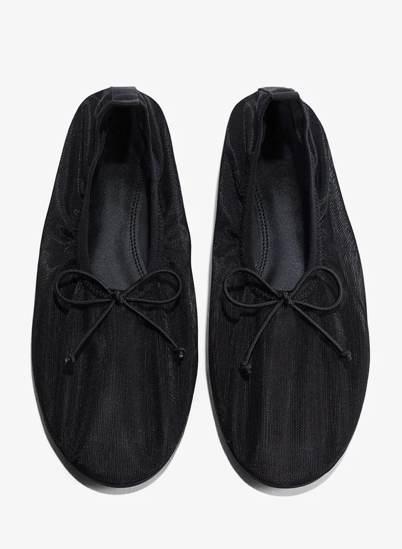 H&M Mesh ballet pumps