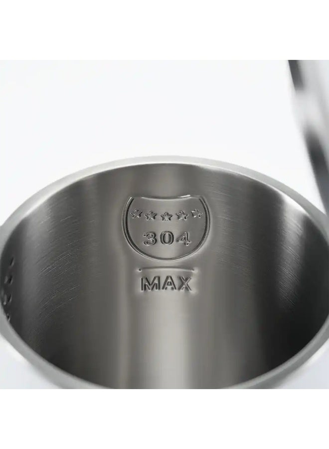 Tank Safe Touch Classic Electric Kettle, 1.5L, 1500W, Stainless Steel, White, GS-EK2417 - Image 4