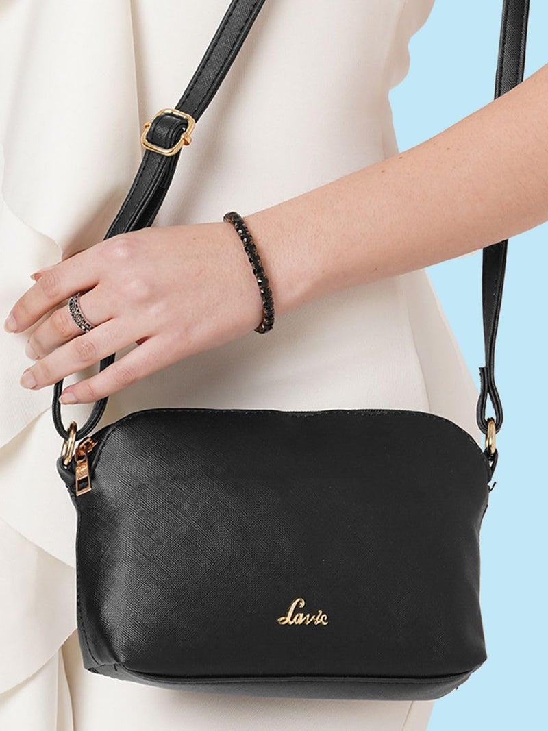 Lavie Moritz Women's Cross body Sling (Jet Black) (SDBR876019N3) - Image 3