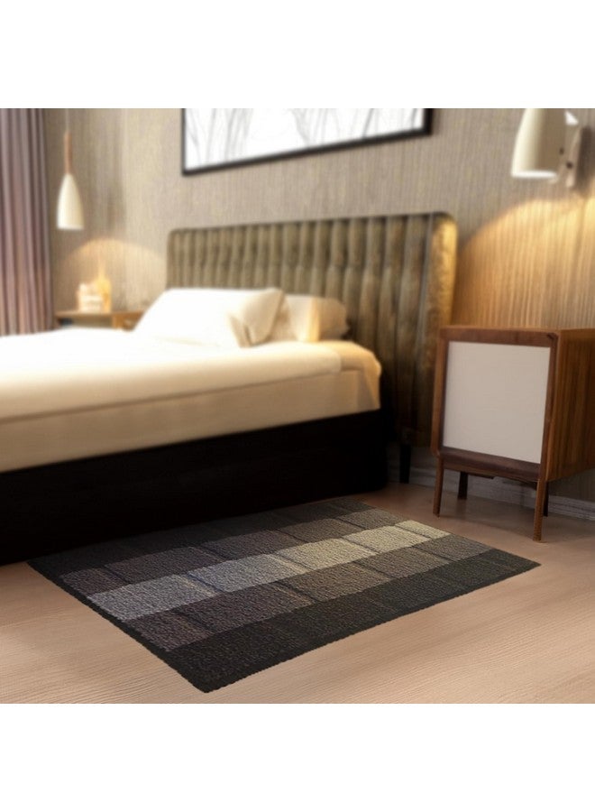 Status Contract Anti Slip Front Door Mat|(38x58cm) Living Room Rug for Entrance Door|Polypropylene Floor Mat for Home|Essential Small Rugs for Office, Bedroom & Kitchen| (Grey), Rectangular - Image 3