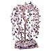 Rockcloud rockcloud Hand-Made Healing Crystal Money Tree on Natural Amethyst Cluster Base Chip Stone Tree of Life for - Image 2