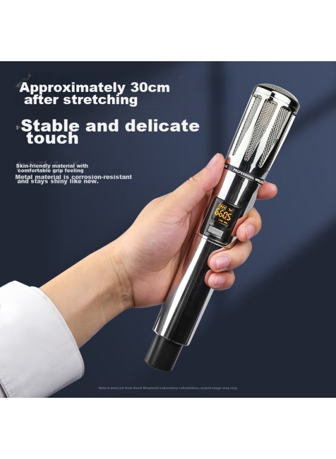 The Good Shepherd Good Shepherd Wireless Microphone System For Home Ktv, Singing, Stage Hosting, Meetings, Speeches, Outdoor Karaoke, Tv Sound, Anti-howling, Metal Rechargeable, Professional All-purpose Dual-channel - Image 2