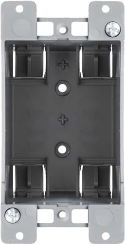 Newhouse Hardware 1-Gang PVC Old Work Electrical Outlet Box (48-Pack) | 14 cu. in. Plastic Junction Box for Switches, GFCI, or Duplex Receptacle Outlet | Old Work Electrical Box for Home Improvement - Image 1
