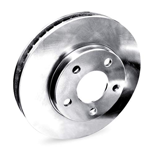 R1 Concepts Rear Brakes and Rotors Kit |Rear Brake Pads| Brake Rotors and Pads| Ceramic Brake Pads and Rotors |Hardware Kit |fits 2008-2017 Honda Accord, 2009-2014 Acura TSX - Image 2