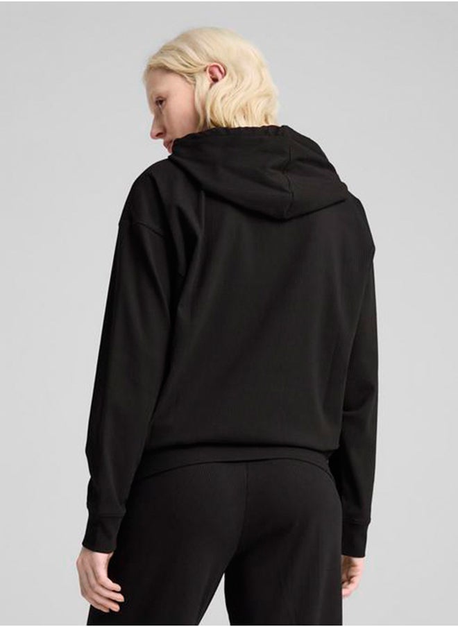 PUMA Essential Elevated Ribbed Hoodie  - Image 2