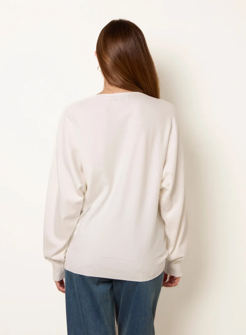 Blue Vanilla Plain Jumper