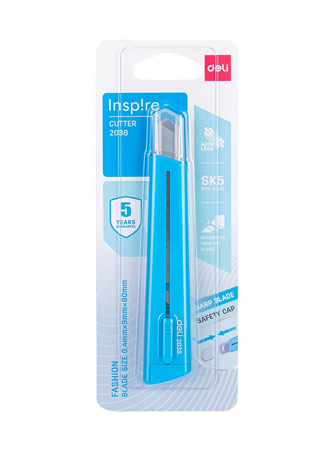 DELI CUTTER 13 SNAP-OFF BLADES BLUE E2038 - Image 2