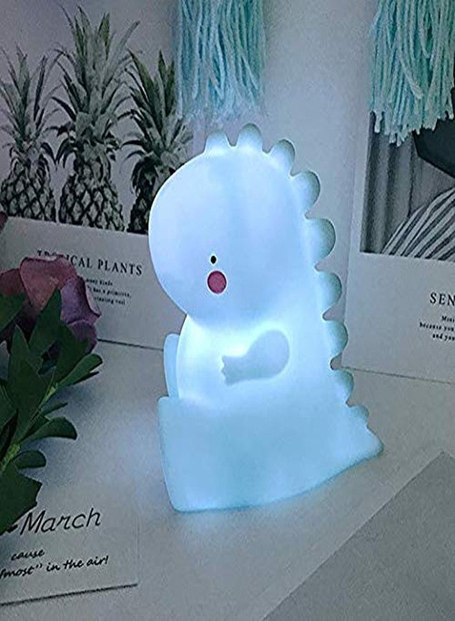 JERN ArtBee Portable Cute Nursery LED Night Light Lamp (Blue Dinosaur) - Image 2