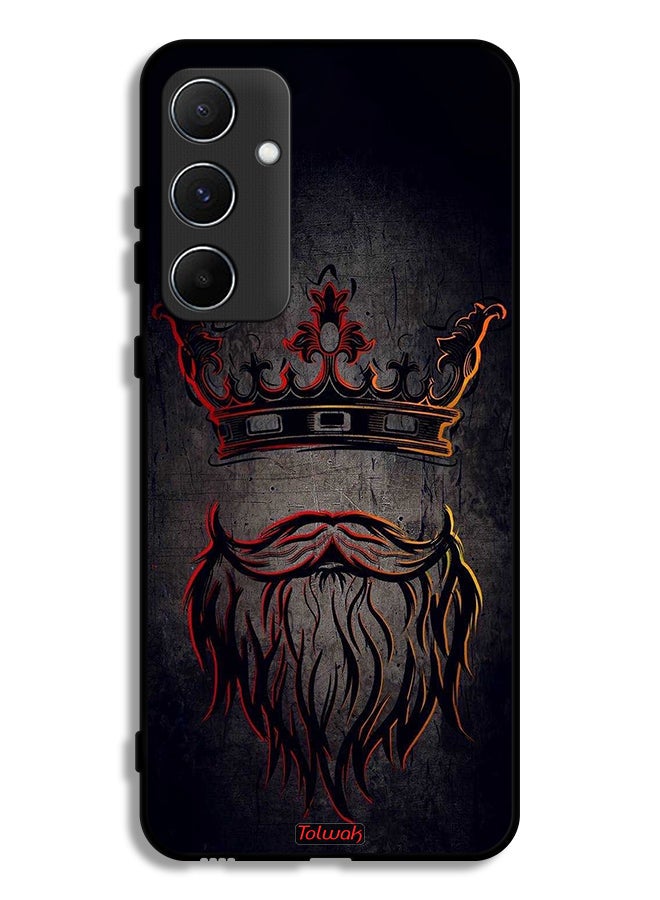 Tolwak Samsung Galaxy A55 5G Protective Case Cover King Artwork - Image 1
