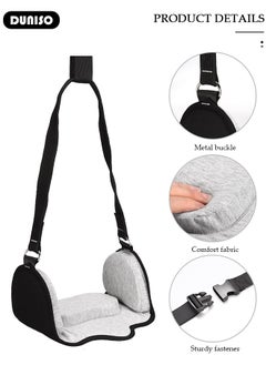 DUNISO Neck Traction Device for Home Use,Neck Hammock,Neck Stretcher Strap, Adjustable Neck Head Traction for Neck Pain,Neck Stretcher with Release Buckle, Portable Relief Massager Pain Relief Relaxation Cervical Support for Men Women Indoors or Outdoors  - Image 3