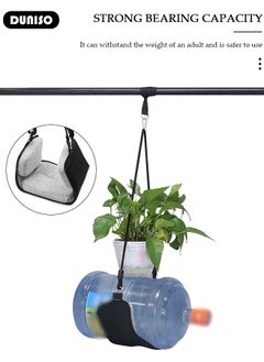 DUNISO Neck Traction Device for Home Use,Neck Hammock,Neck Stretcher Strap, Adjustable Neck Head Traction for Neck Pain,Neck Stretcher with Release Buckle, Portable Relief Massager Pain Relief Relaxation Cervical Support for Men Women Indoors or Outdoors  - Image 5