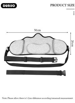 DUNISO Neck Traction Device for Home Use,Neck Hammock,Neck Stretcher Strap, Adjustable Neck Head Traction for Neck Pain,Neck Stretcher with Release Buckle, Portable Relief Massager Pain Relief Relaxation Cervical Support for Men Women Indoors or Outdoors  - Image 2