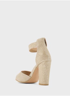 Truffle High Block Heel Sandal  - Image 3