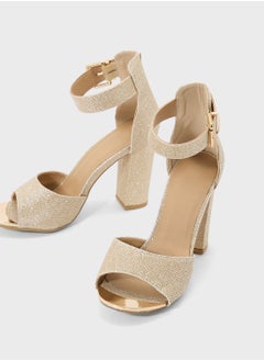 Truffle High Block Heel Sandal  - Image 4