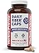 Yerba Prima Daily Fiber Caps Formula 400 Capsules Both Soluble and Insoluble with Psyllium Seed Husks Acacia Gum Apple Fiber and More Dietary Supplement - Image 1