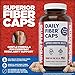 Yerba Prima Daily Fiber Caps Formula 400 Capsules Both Soluble and Insoluble with Psyllium Seed Husks Acacia Gum Apple Fiber and More Dietary Supplement - Image 4