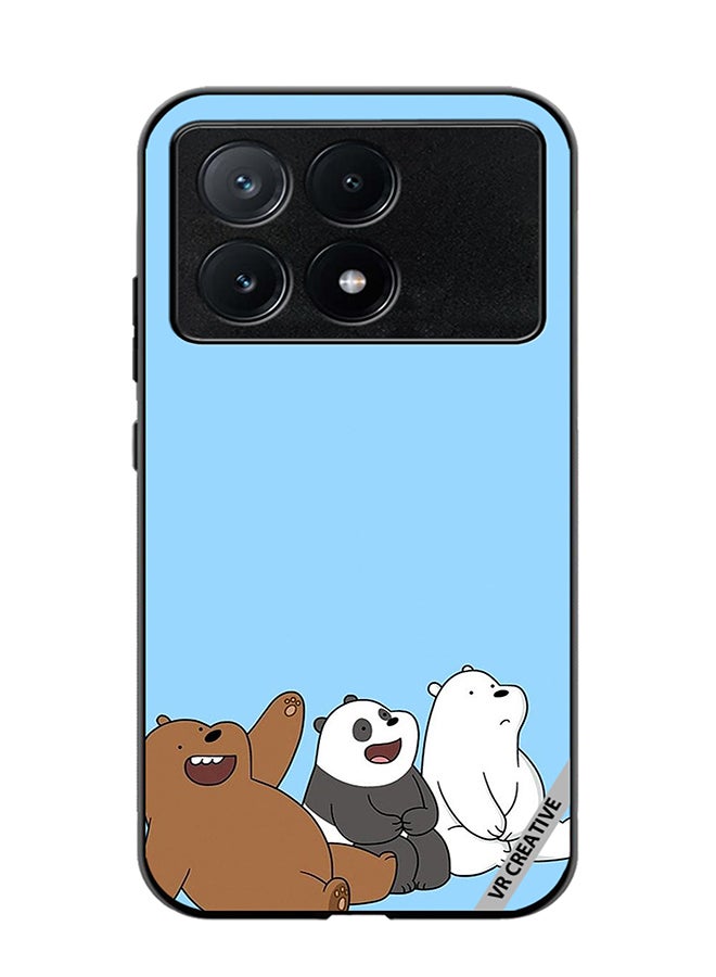 VR CREATIVE Protective Case Cover For Xiaomi Poco X6 Pro Tom And Jerry Angel Design Multicolour - Image 1