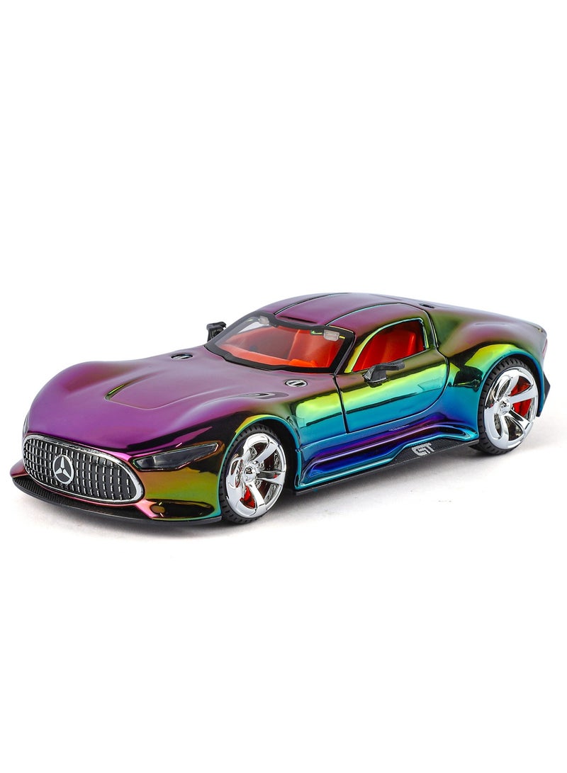 general 1:32 Mercedes alloy car model with opening doors collectible display toy realistic car can be gifted to friends and family - Image 1