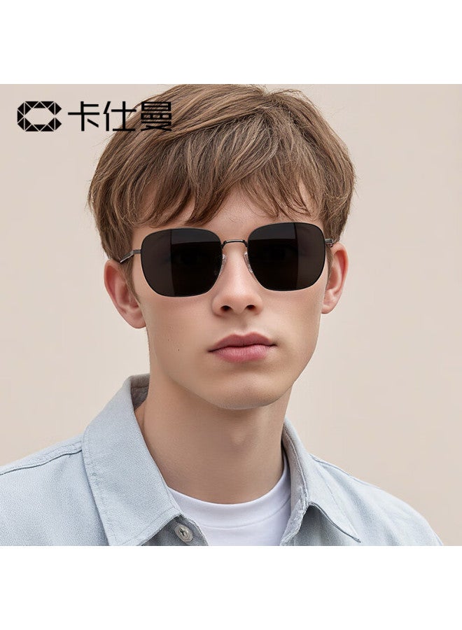 Caxman Sungl For Men, Nylon High-definition Anti-glare Driving Fishing Classic Square Small Frame Gl