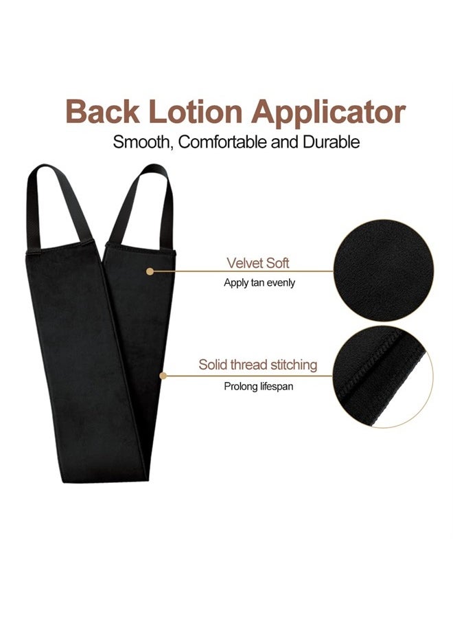 ANSPHIE - STEUGO Tanning Back Lotion Applicators - Apply Lotion To Back Easily, Back Buddy Lotion Applicator For Back Self Applicator, Work With Self Tanning Mitt, Non- Absorbent Band - Image 1