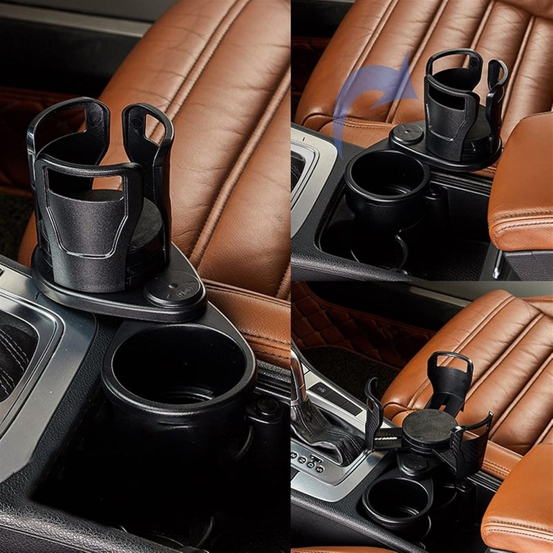 Wivplex Universal Car Dual Cup Holder Organizer - Image 4