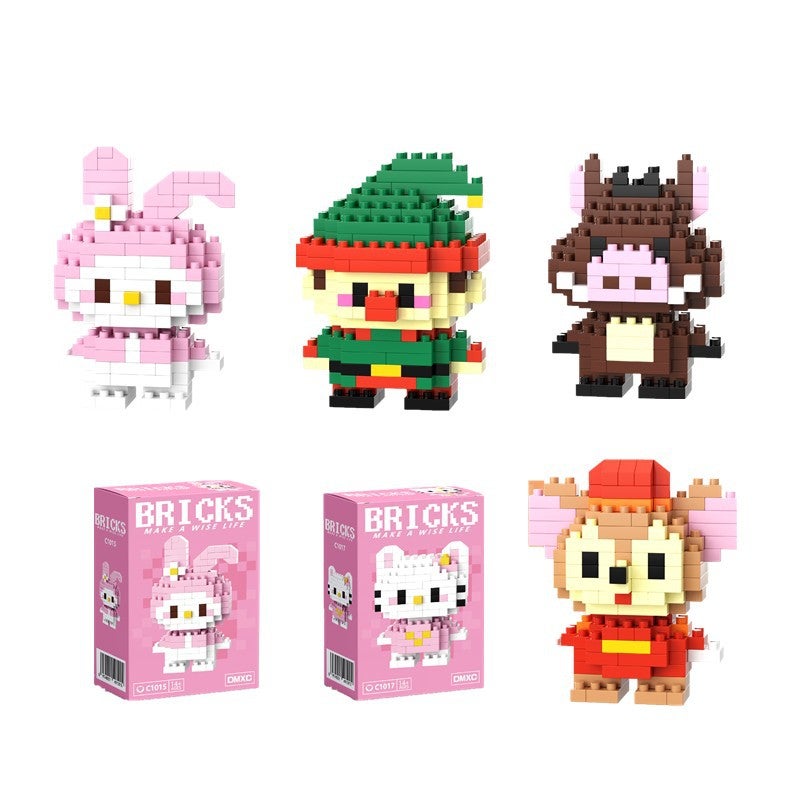 Anime Micro-Particle Building Blocks DIY Toy - Image 5