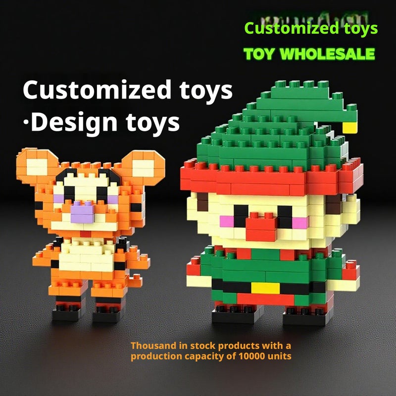 Anime Micro-Particle Building Blocks DIY Toy - Image 3