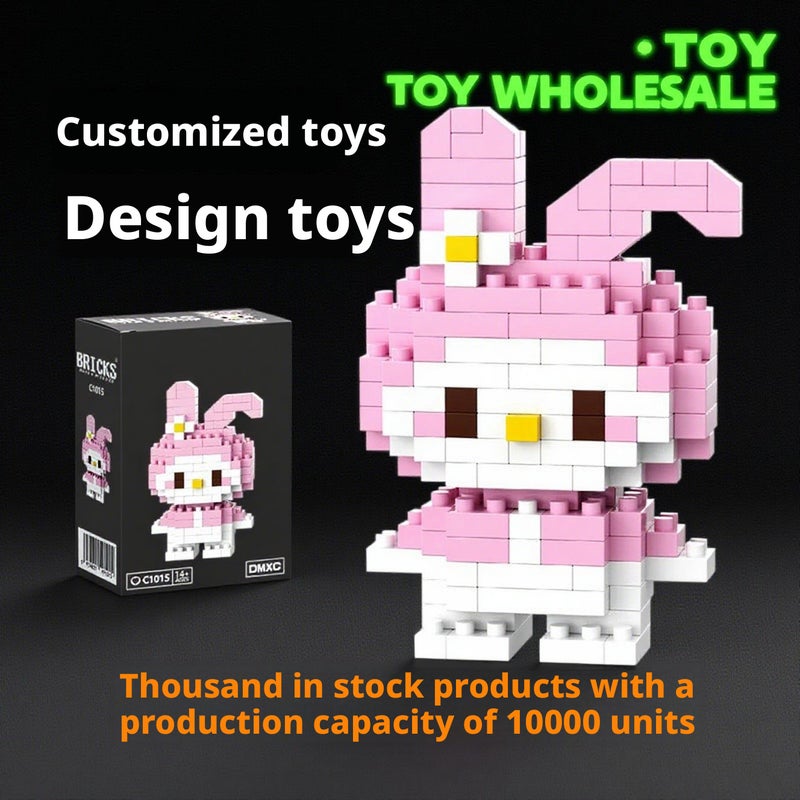 Anime Micro-Particle Building Blocks DIY Toy - Image 2
