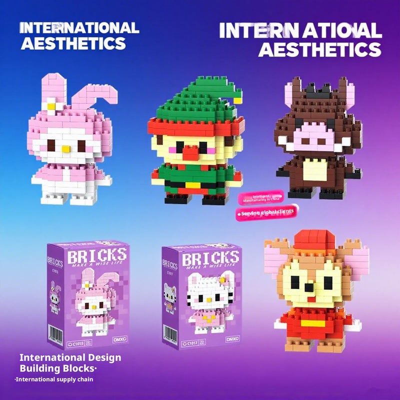 Anime Micro-Particle Building Blocks DIY Toy - Image 4